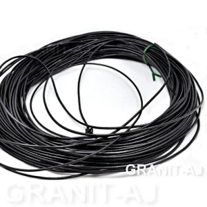 Black leather cord 1.5 mm RC1.5