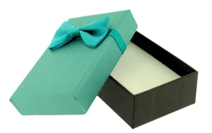 Opakowanie na biżuterię 8x5 turkusowe