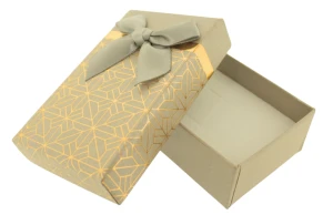 Opakowanie na biżuterię 8x5 brązowe