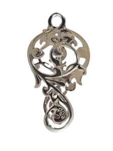 Zawieszka do biżuterii srebro 925 krawatka 