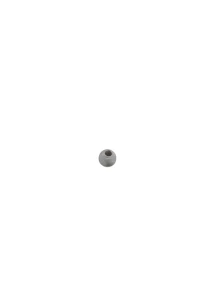 Silver bead 8 mm with two holes 2.0 mm (1)