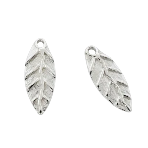 Zawieszka krawatka liść prosty AG 925 