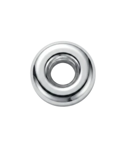 Oponka srebrna 4,5 x 2 mm z otworem 1,2 mm 