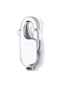 Lobster clasp silver 925 Ag CHR9 9mm