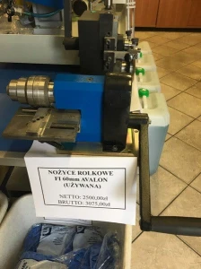 Roller shears Fi 60mm AVALON - Used