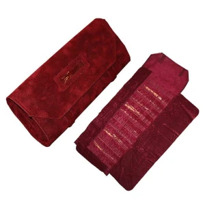 Jewelry Case (burgundy) 22E
