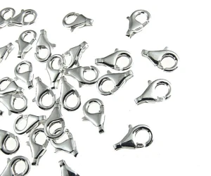 Lobster clasp silver 925 Ag CHP13 13mm