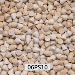 Resin polishing media CONE 10 White