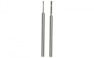 Diamentowe wiertła PROXXON 0,8 i 1,2mm   2 sztuki/komplet