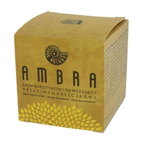 Amber moisturizing anti-wrinkle cream AMBRA