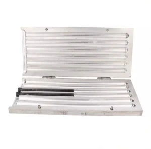 Wlewak aluminiowy do trzpieni woskowych