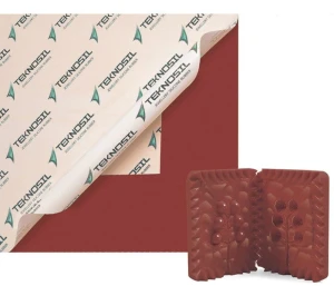 TEKNOSIL red silicone rubber