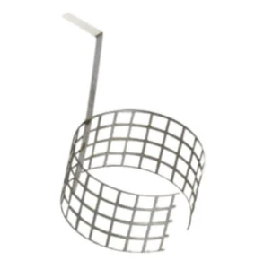 Bent stainless steel anode for Junior 500