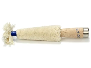 Conical cotton wheel on wood “lamb”