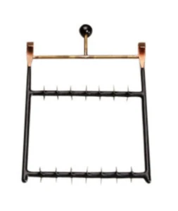 Hanger for PGG20 galvanic line for chains, 28 hooks