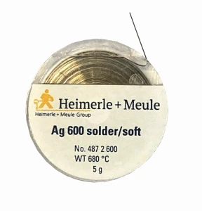 Soft silver solder Ag in coil 5g