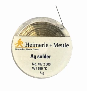 Medium silver solder Ag in coil 5g