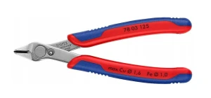 Kleszcze jubilerskie obcinaki Knipex 78 03 125