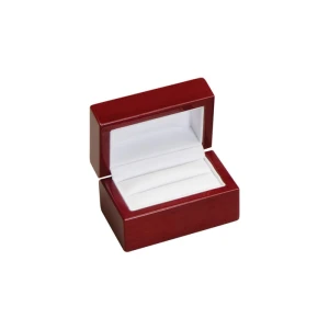 Pudełko na obrączki z drzewa różanego WR5