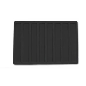 Wkład 8 przedziałowy do łańcuszków czarny flokowany do palet plastikowych