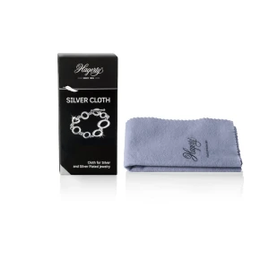 Hagerty Silver Cloth ściereczka do czyszczenia biżuterii srebrnej i posrebrzanej