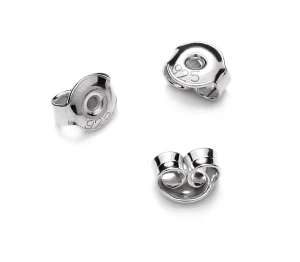 Small earring backs silver 925 AG