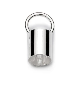 Końcówki do rzemieni fi 4,5mm Ag