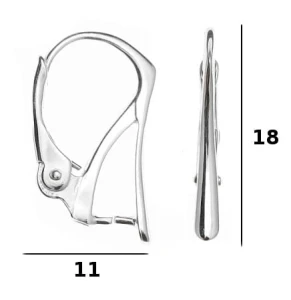 English earwire silver K86