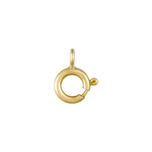 Spring ring clasp fi 4.5 gold Au 333