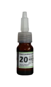 Ciecz probiercza nr 5, 20