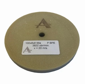 Rubber wheel 100x8x8 180