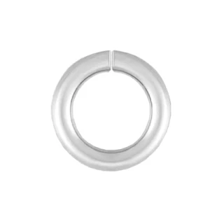 Kółka srebrne fi 5,5 przecięte