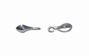 Silver teardrop bail 1057/KR1Ł