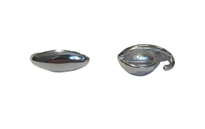 Silver teardrop bail 1630/KR1Ł