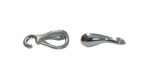 Silver teardrop bail 1057/KR3