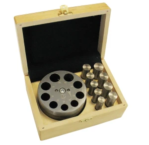 Wykrojnik okrągły 23-36 mm z 8 stemplami