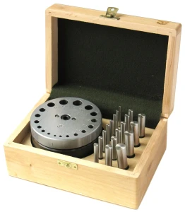 Wykrojnik okrągły 3-14 mm z 18 stemplami