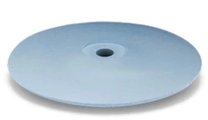 Light blue rubber wheel lens 22mm