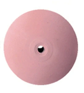 Pink rubber wheel lens 22mm