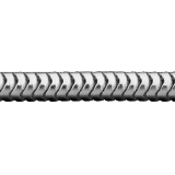 Silver snake chain by the meter 2.4 mm VCT300
