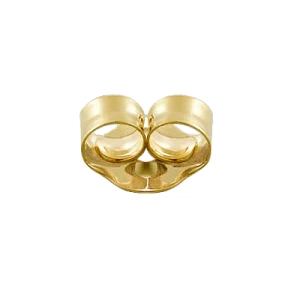 Earring post backs S03 gold Au 585