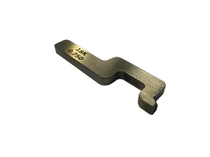 Cechownik 18K 0,750 wygięty