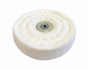 Polishing disc flannel 150x25mm with fitting