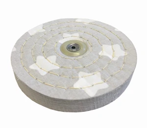 Polishing disc cotton 190x25mm with fitting