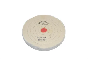 Polishing disc white 6" 152 mm 6x60 Grobet USA 17.626