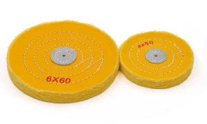 Polishing disc yellow 150 mm 6x30