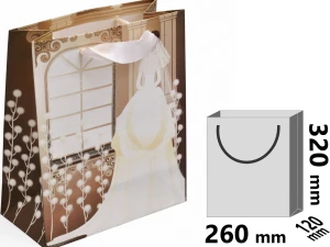 Torebka prezentowa papierowa ślub wesele