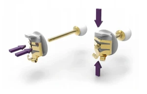 LOX earring post backs