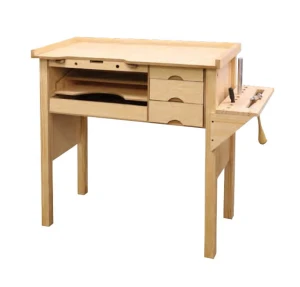 Stół złotniczy warsztatowy z dodatkowym organizatorem na narzędzia BP101