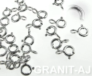 Spring ring clasp Ag AMTN 4.5